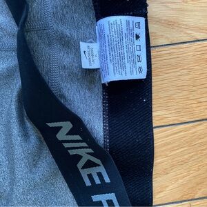 Nike Black and Gray Activewear
